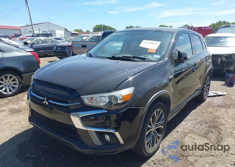 2018 Mitsubishi Outlander Sport 2.4 Se из США, поврежденный, VIN JA4AP3AW0JZ016369